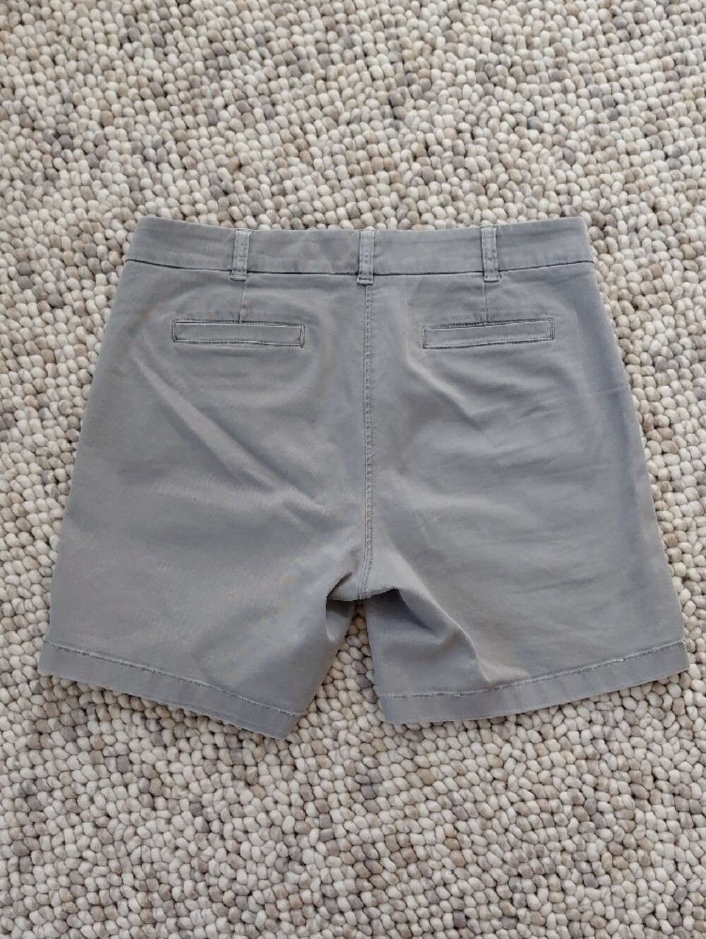 Classic Women's J. Crew Shorts in Light Gray - Picture 3 of 3